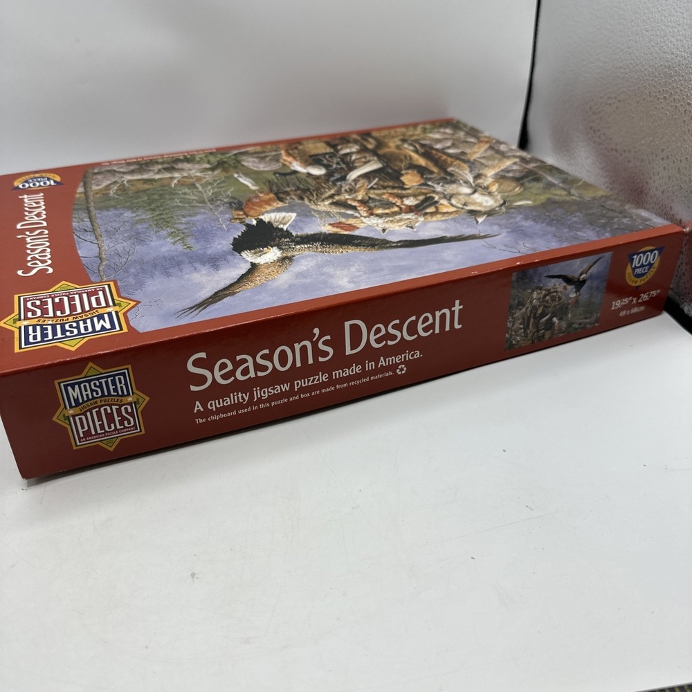 Master Pieces‎ 1,000 Piece Jigsaw Puzzle Season's Descent Artist Tom Antonishak - Picture 5 of 13